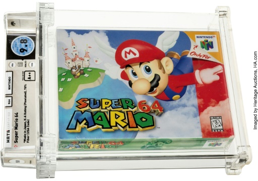 'Super Mario' cartridge sold for video game record $1.5 million