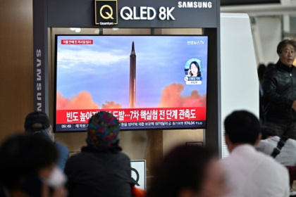 North Korea fires two ballistic missiles, blames US drills.jpg