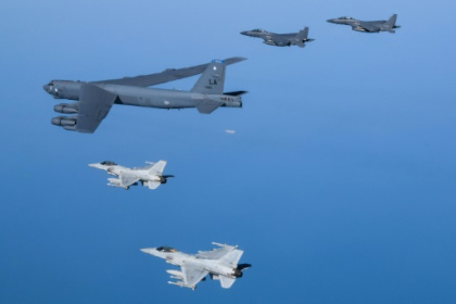 N. Korea launches missiles as US, S. Korea kick off major drills.jpg
