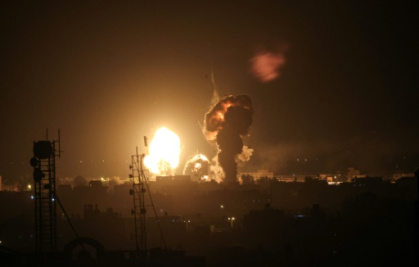 Gaza cross-border fire after Palestinian hunger striker dies.jpg