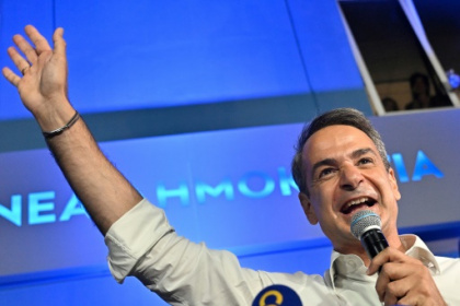 Mitsotakis back as Greek premier after election landslide.jpg Mitsotakis back as Greek premier after election landslide.jpg