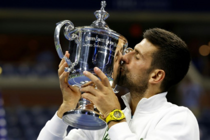 Djokovic downs Medvedev at US Open to win record-tying 24th Slam.jpg Djokovic downs Medvedev at US Open to win record-tying 24th Slam.jpg
