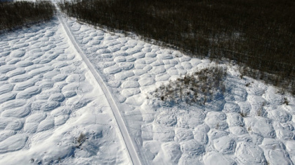 The rapid thaw of the permafrost is cracking houses and releasing greenhouse gases - Ekaterina ANISIMOVA