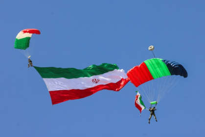 US President Donald Trump has said a nuclear deal with Iran was 'getting close' - ATTA KENARE (AFP)