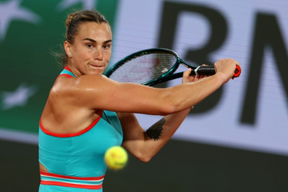 Aryna Sabalenka dropped just one game in a first-round demolition of Kamilla Rakhimova - Alain JOCARD (AFP)