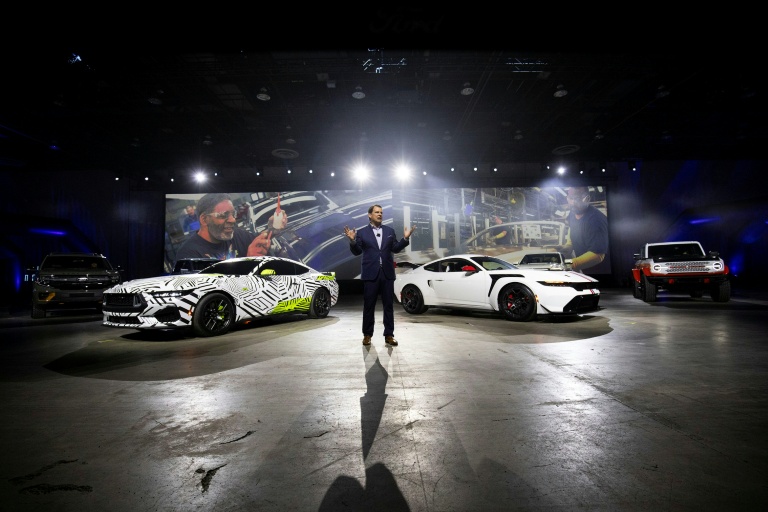Big automakers report US sales jump on pre-tariff consumer surge