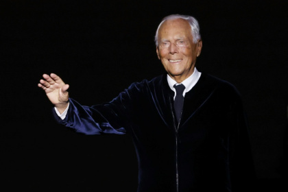 Armani opened his fashion house in Milan in 1975, quickly rising to the top of the industry and going on to dress the stars - Emmanuel Dunand (AFP)