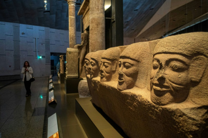 Egypt's long-awaited Grand Egyptian Museum will finally have its lavish inauguration on Saturday - Khaled DESOUKI (AFP)