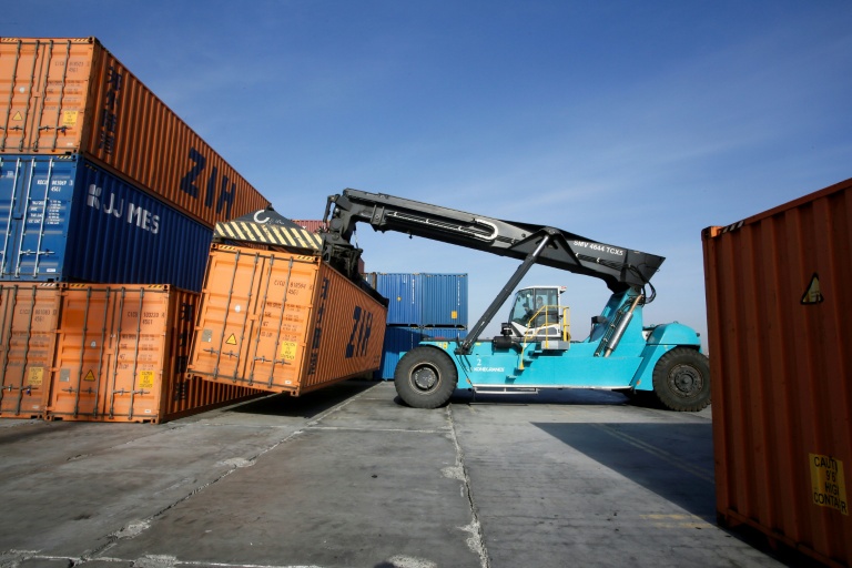 Windswept Kazakh rail hub at the heart of China-Europe trade