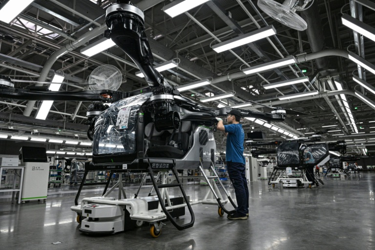 Electric vehicle prowess helps China's flying car sector take off