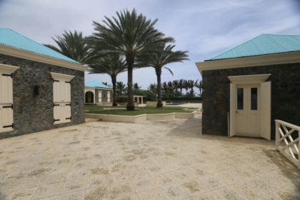 Disgraced financier Jeffrey Epstein's home on his private island, Little St. James Island,was where he allegedly trafficked underage girls - HANDOUT (AFP)