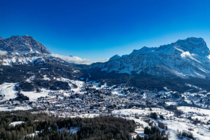 Two small tunnels were inaugurated on January 26 after many delays, to access Cortina from the plains by bypassing villages - Odd ANDERSEN (AFP)
