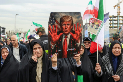 Khamenei hailed the turnout at rallies in Iran - - (AFP)
